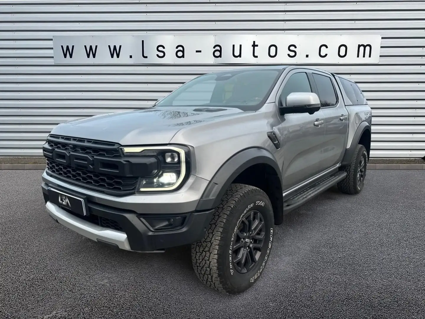 Ford Ranger RAPTOR 3.0 V6 EcoBoost 292 BVA e-AWD CABINE DOUBLE Gris - 1
