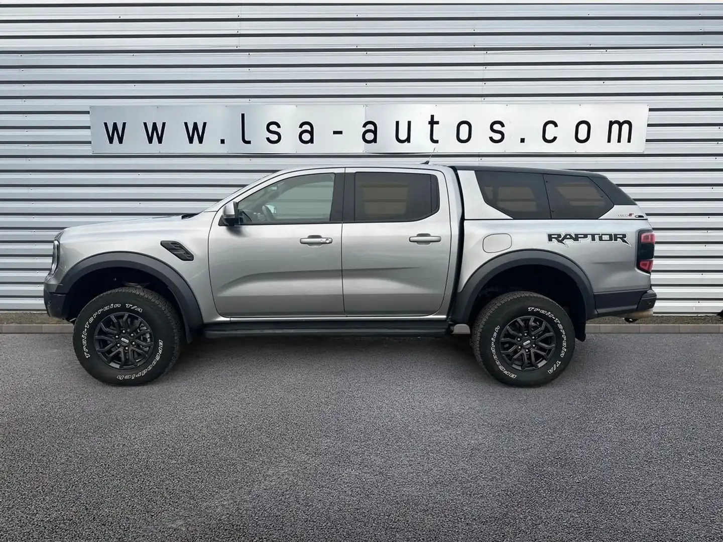 Ford Ranger RAPTOR 3.0 V6 EcoBoost 292 BVA e-AWD CABINE DOUBLE Gris - 2