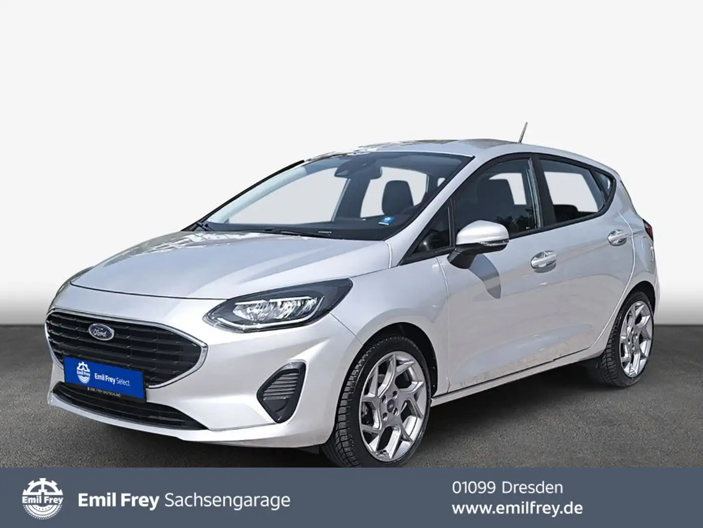 Ford Fiesta 1.0 EcoBoost S&S Navi, 17 Zoll Alu Argent - 1