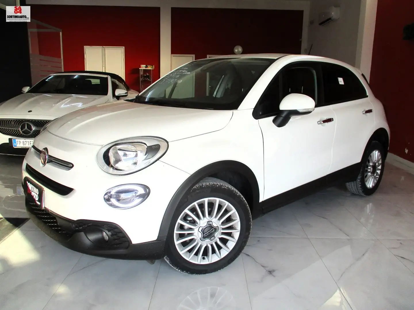 Fiat 500X 500X 1.3 mjt Connect 95cv 12/2021 KM90000 FULL Bianco - 1