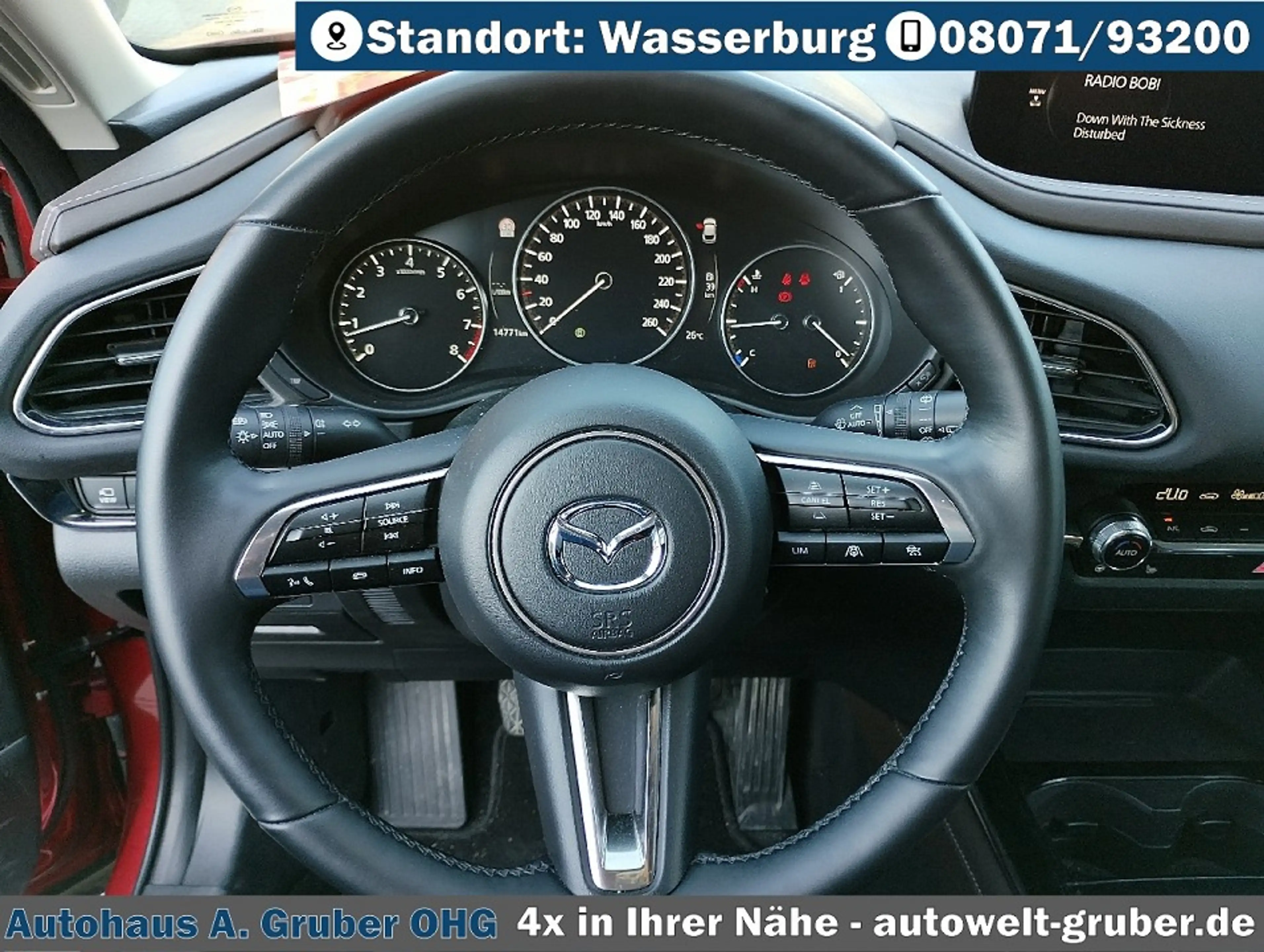Mazda CX-30 e-SKYACTIVE G150 Exclusive Leder +AHK +8fach — photo 13