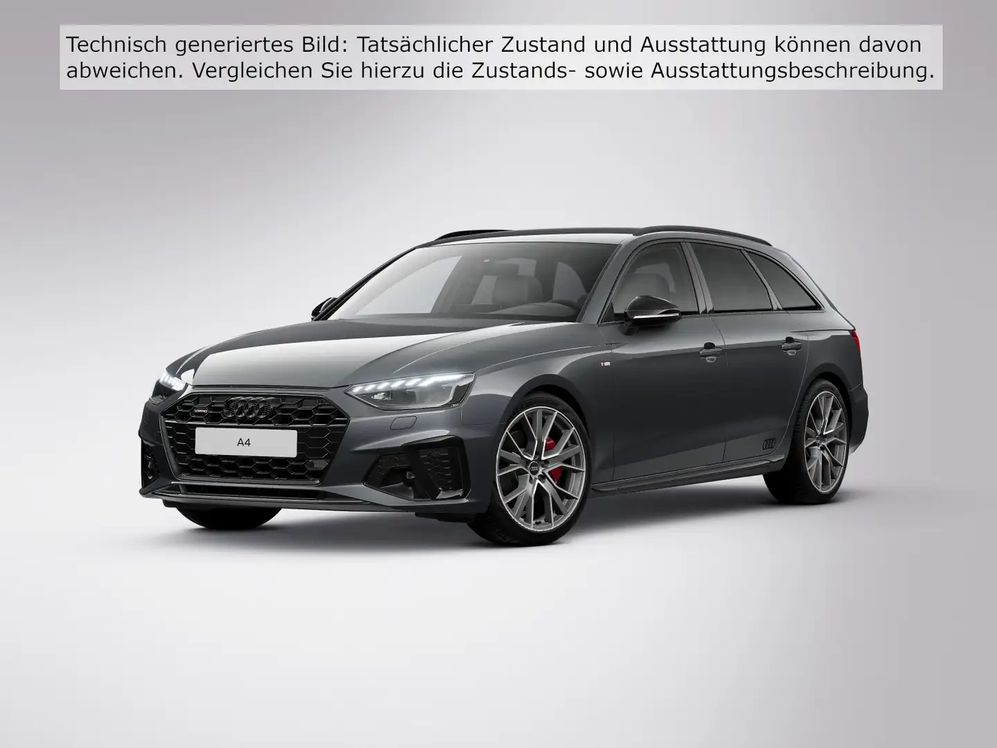 Audi A4 40 TFSI Q 2x S LINE MATRIX AHK LM19 Grau - 1