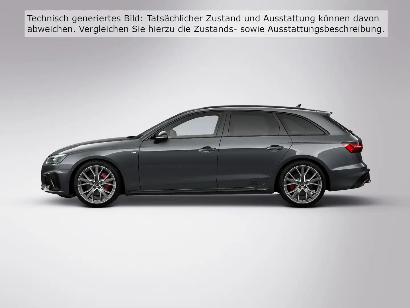 Audi A4 40 TFSI Q 2x S LINE MATRIX AHK LM19 Grau - 2