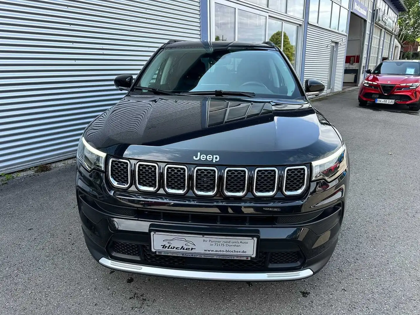 Jeep Compass 1.3 GSE T4 Automatik Limited Zwart - 1
