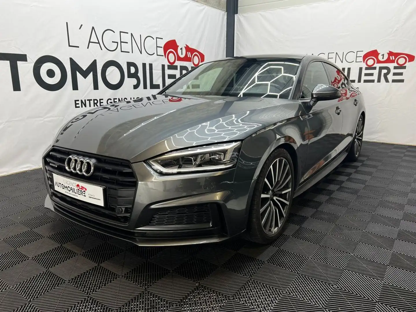 Audi A5 50 TDI QUATTRO S-LINE 3.0 V6 TURBO Gris - 1