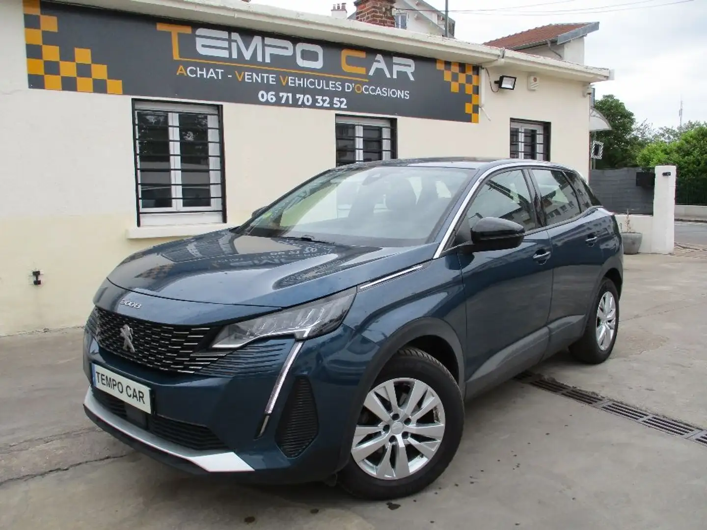 Peugeot 3008 BlueHDi 130ch SetS EAT8 Active Pack Bleu - 1