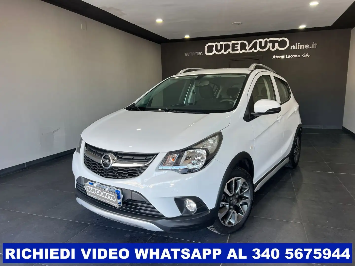Opel Karl Rocks 1.0 75 CV E6 Blanc - 2