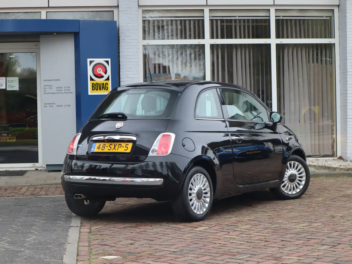 Fiat 500 0.9 85pk Twinair Turbo Dualogic Lounge automaat Schwarz - 2