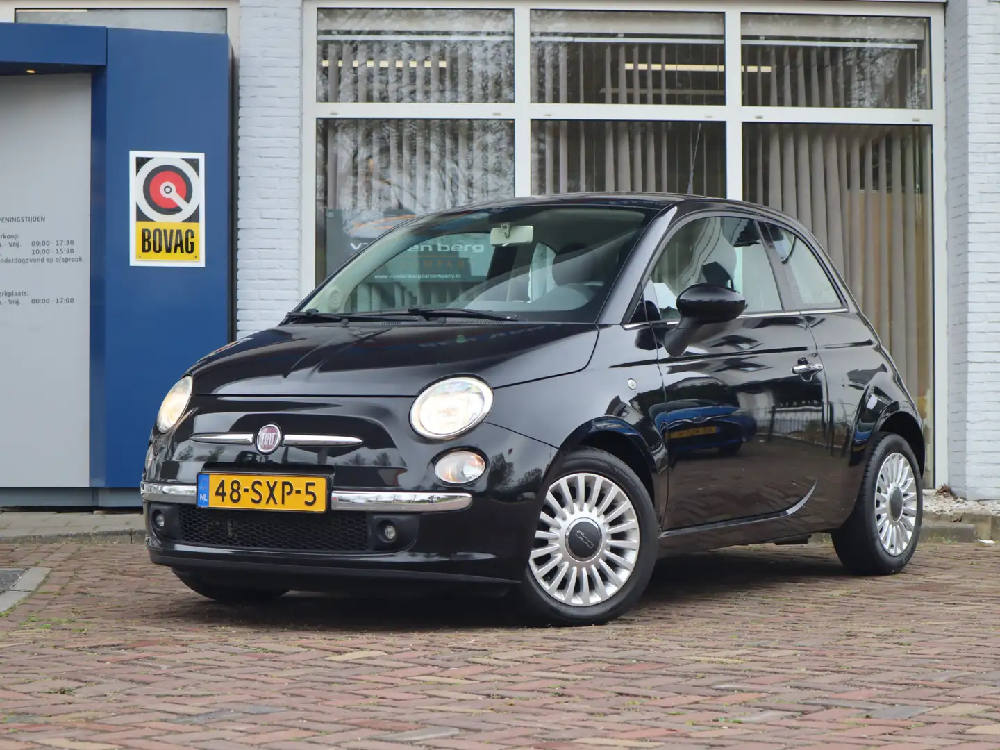 Fiat 500 0.9 85pk Twinair Turbo Dualogic Lounge automaat Schwarz - 1