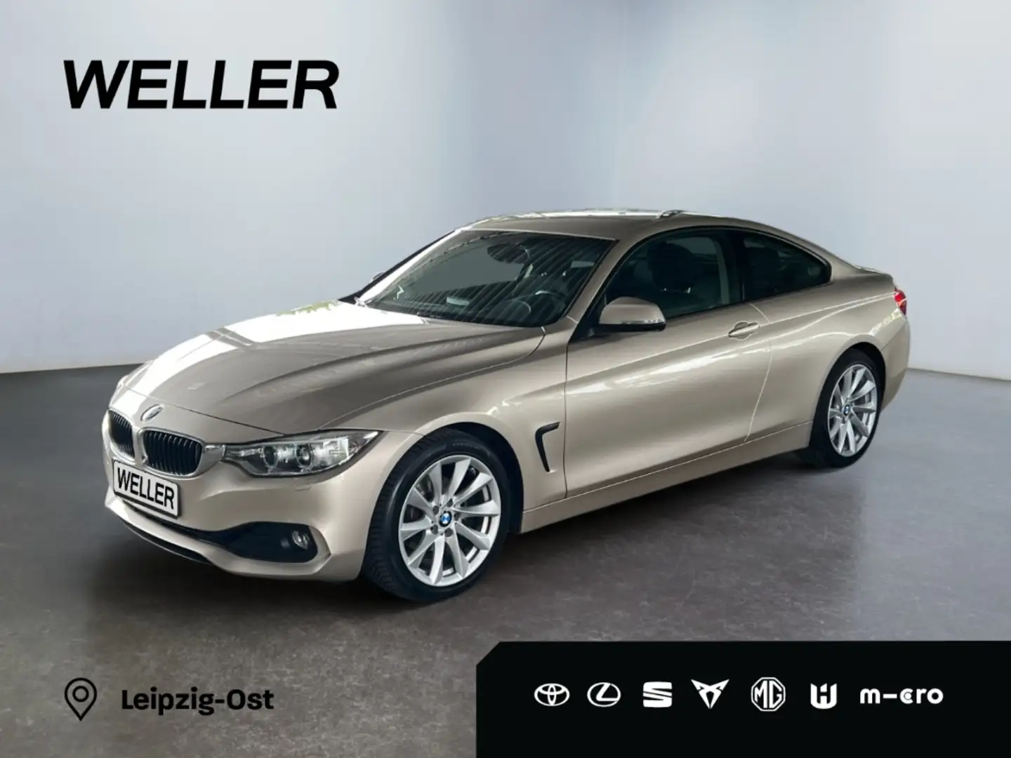 BMW 420 i Coupe *Bi-Xenon*Ambiente*Klimaaut*Telematik* Silber - 1