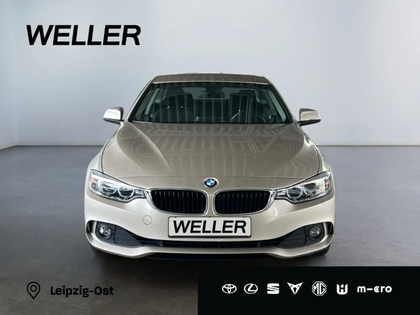 BMW 420 i Coupe *Bi-Xenon*Ambiente*Klimaaut*Telematik* Silber - 2