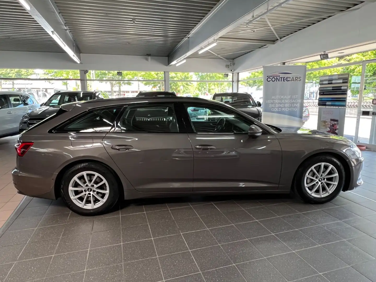 Audi A6 Avant 45 TDI quattro Tour+Side+PDC Plus+KAM Marrón - 1