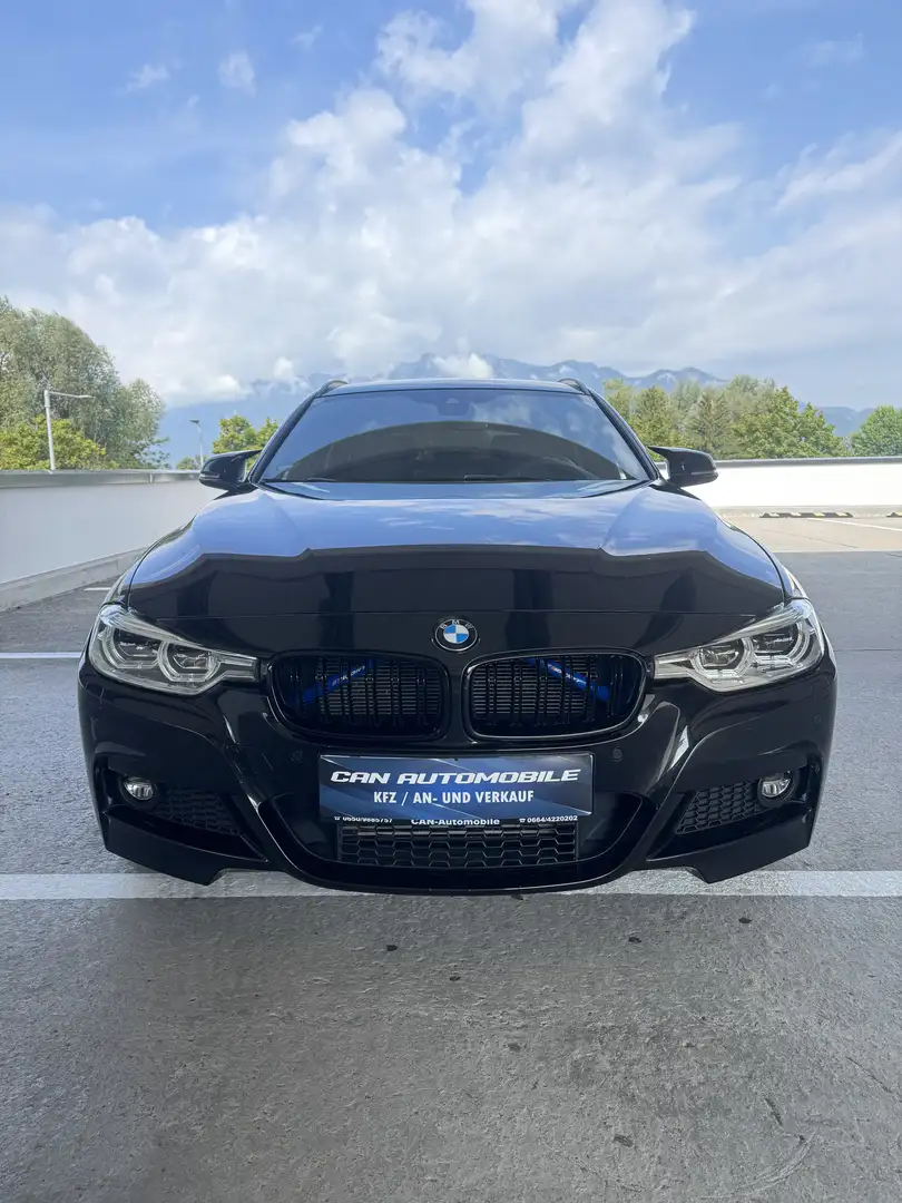 BMW 320 320 d xDrive M Sport Schwarz - 1