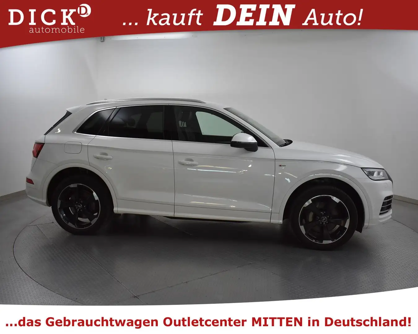 Audi Q5 55 TFSIe Quatt 3X S Line NAVI+SHZ+LED+TEMP+20 White - 2