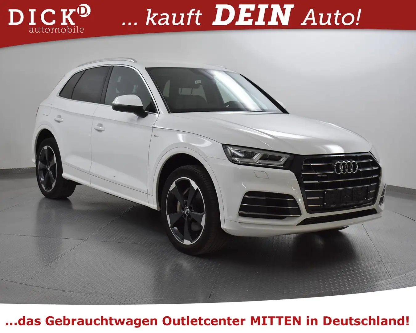 Audi Q5 55 TFSIe Quatt 3X S Line NAVI+SHZ+LED+TEMP+20 White - 1