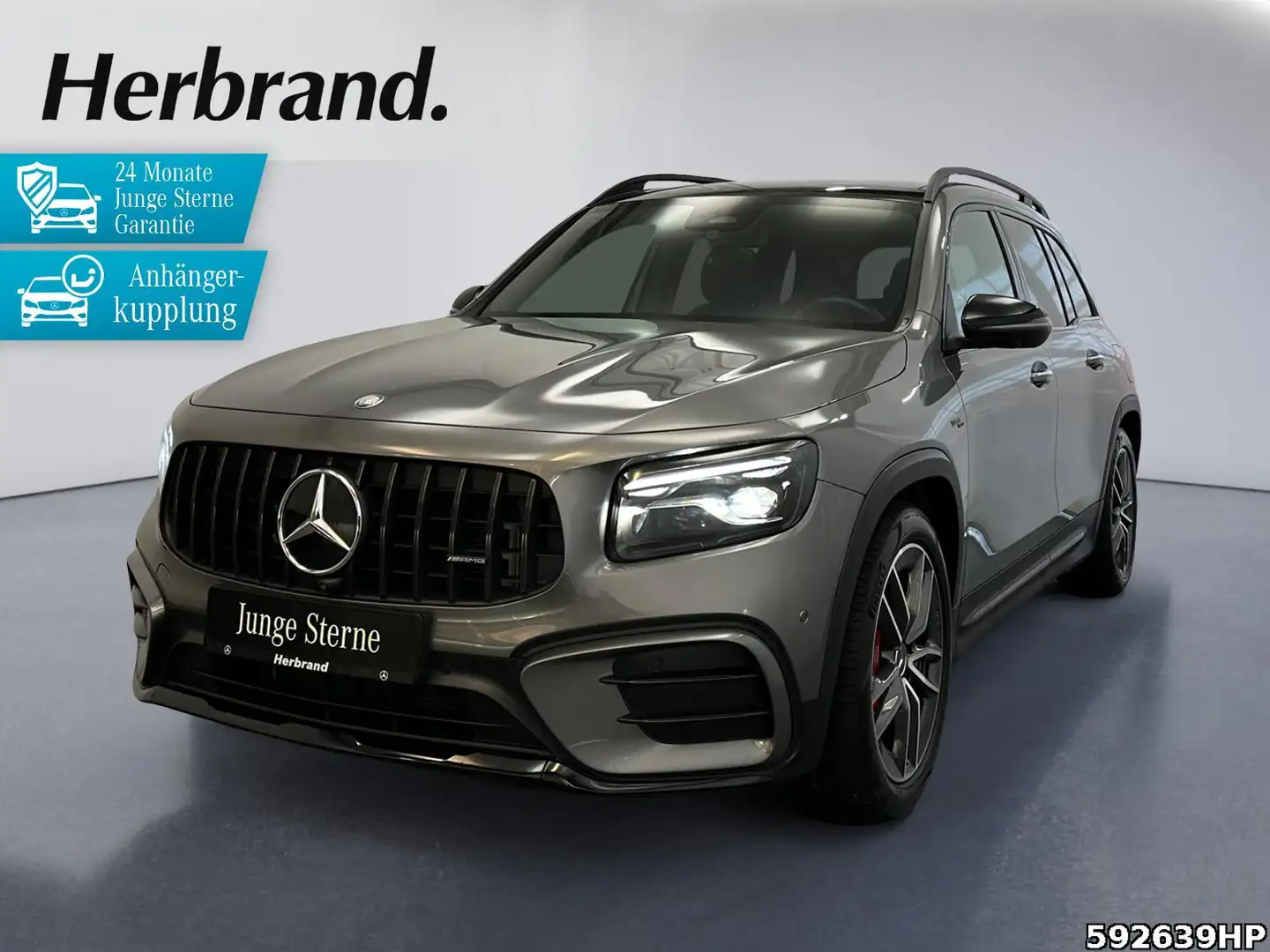 Mercedes-Benz GLB 35 AMG 4M Night Pano AHK Burmester 360°LHZ Grau - 1