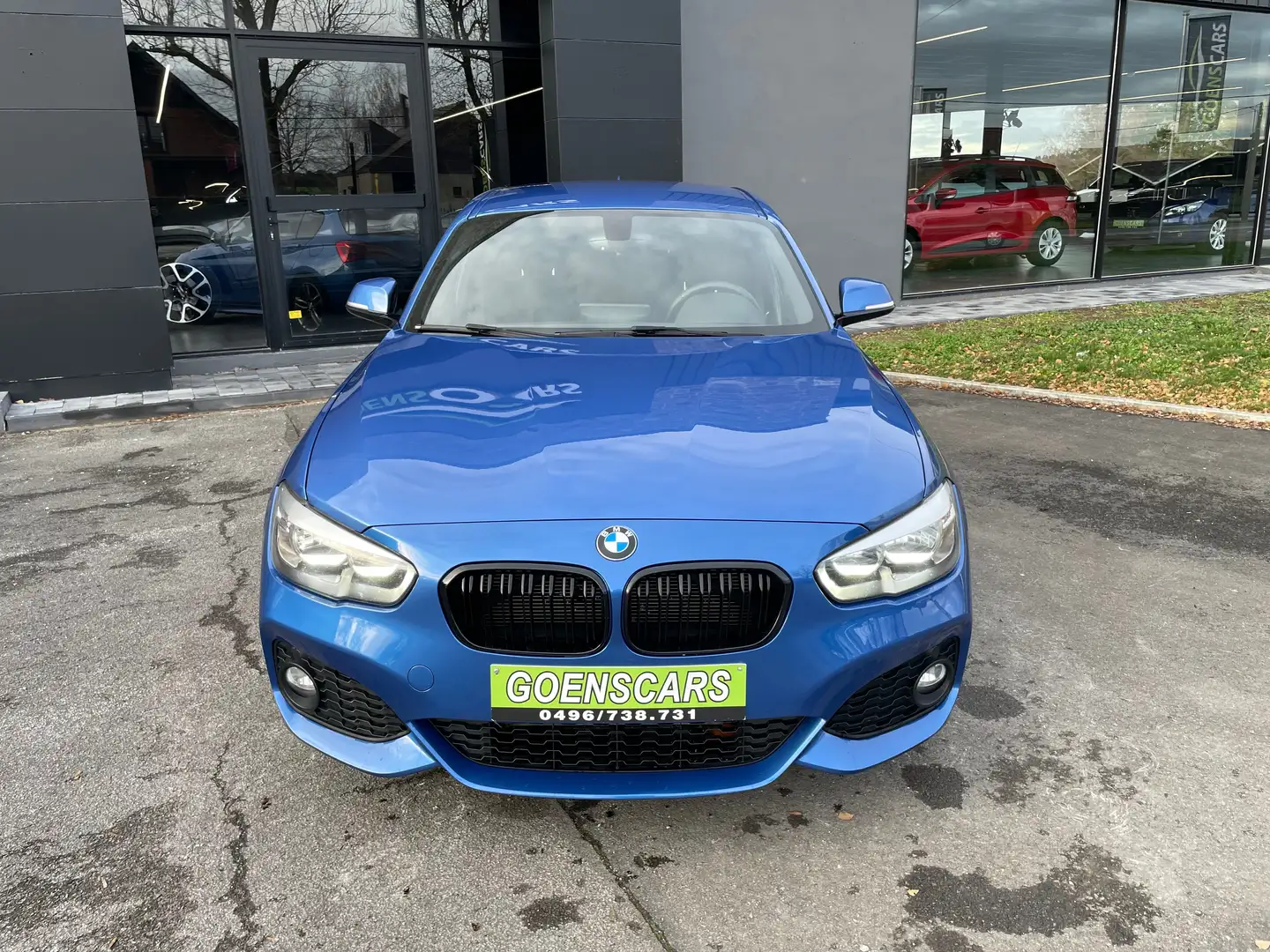 BMW 116 116dA PACK ///M,BOITE AUTO,Cruise,GPS,GARANTIE😍 Bleu - 2