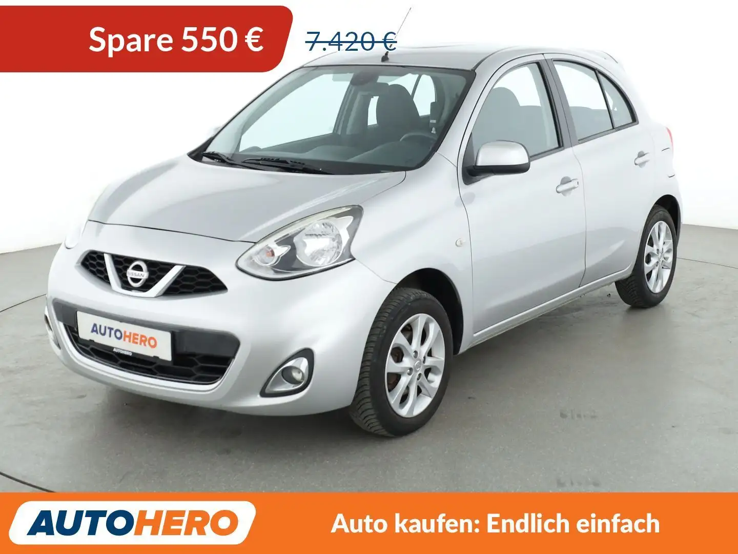 Nissan Micra 1.2 Acenta*TEMPO*SHZ*ALU*LIM*KLIMA* Grau - 1