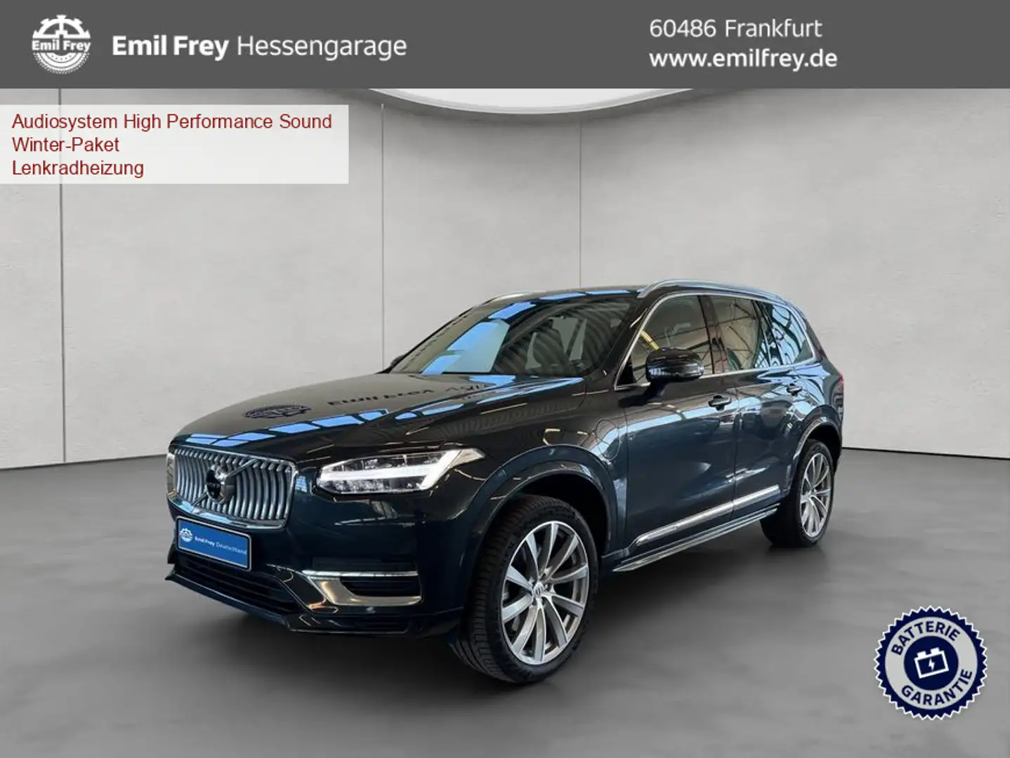 Volvo XC90 XC90 T8 AWD Recharge 7S Inscription 360° Leder 21' Grau - 1