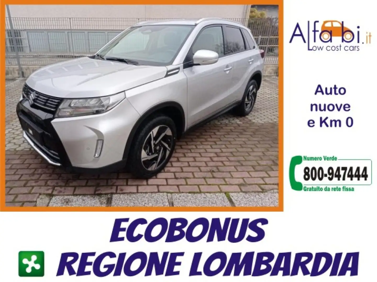 Suzuki Vitara MY24 1.4 129CV Hybrid 2WD Man. Top Argento - 1