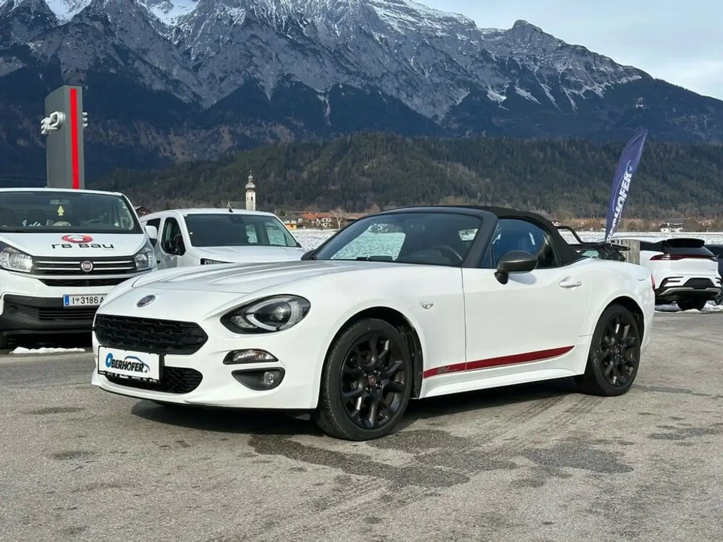 Fiat 124 Spider 140PS Lusso *Leder* Weiß - 2