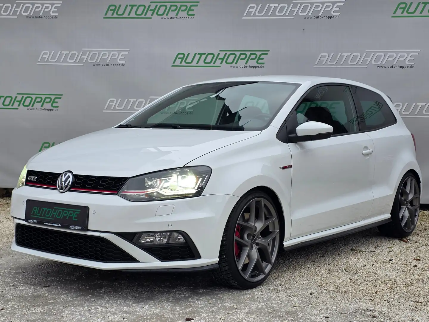 Volkswagen Polo GTI, LED, Kamera, SHZ, 2xPDC, 8 Räder auf Alu Blanc - 1