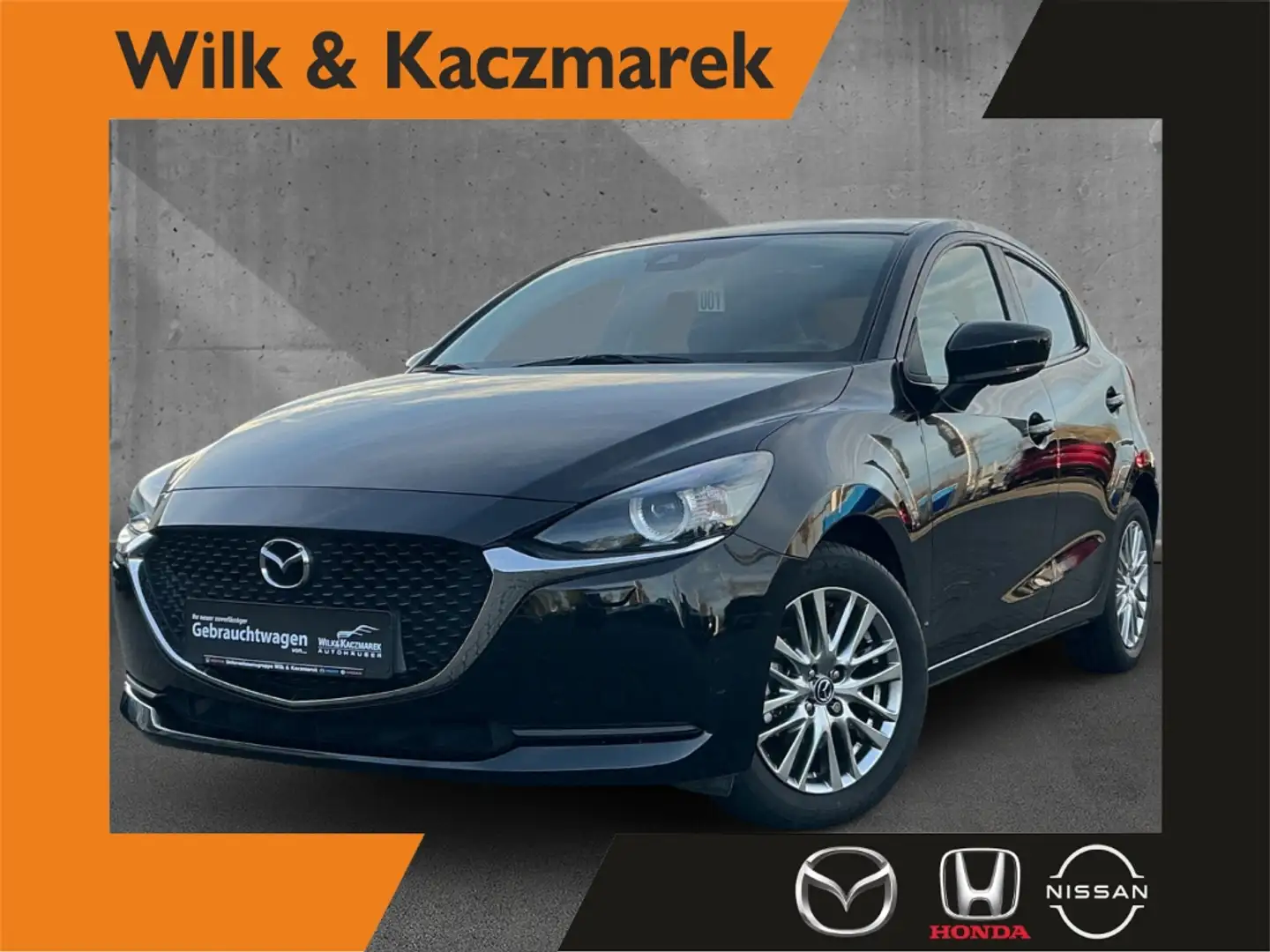 Mazda 2 1.5 GS KIZOKU TOU-P LED Klima CAM ACAA Noir - 1