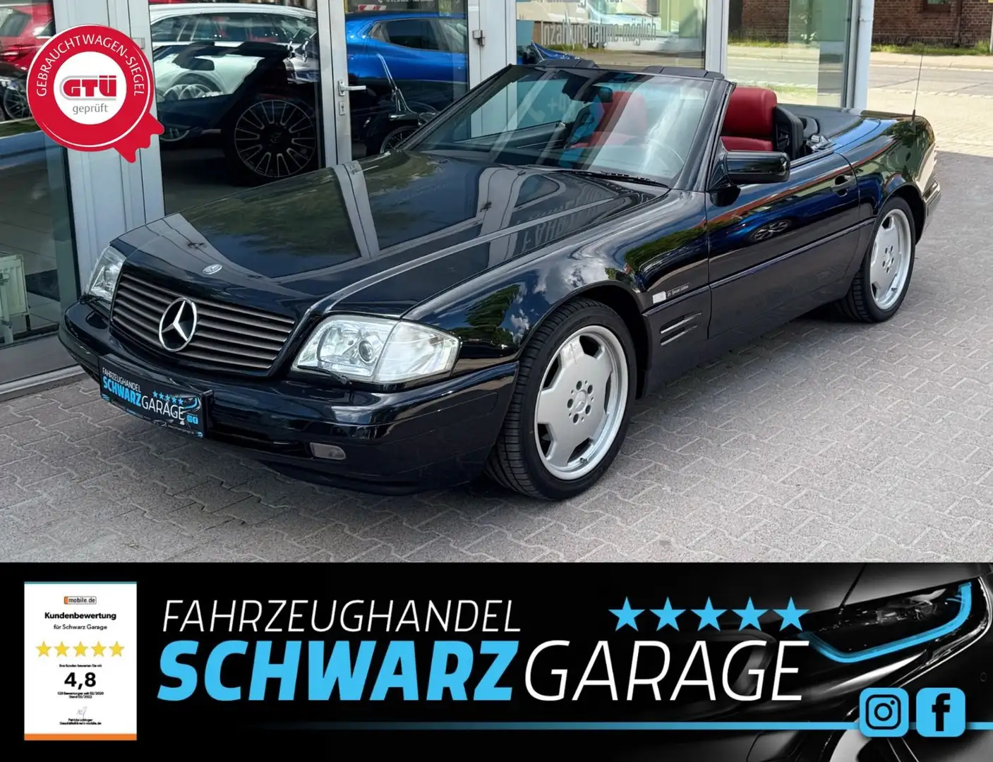 Mercedes-Benz SL 280 *Sondermodell R129 "Special Edition" 1-500 Чорний - 1