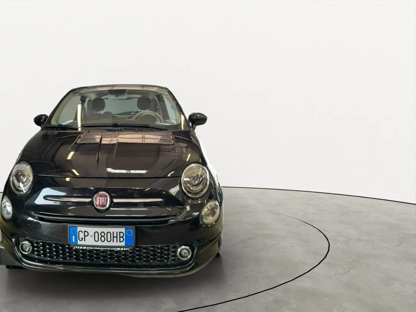 Fiat 500 500 1.0 hybrid Dolcevita 70cv Zwart - 1