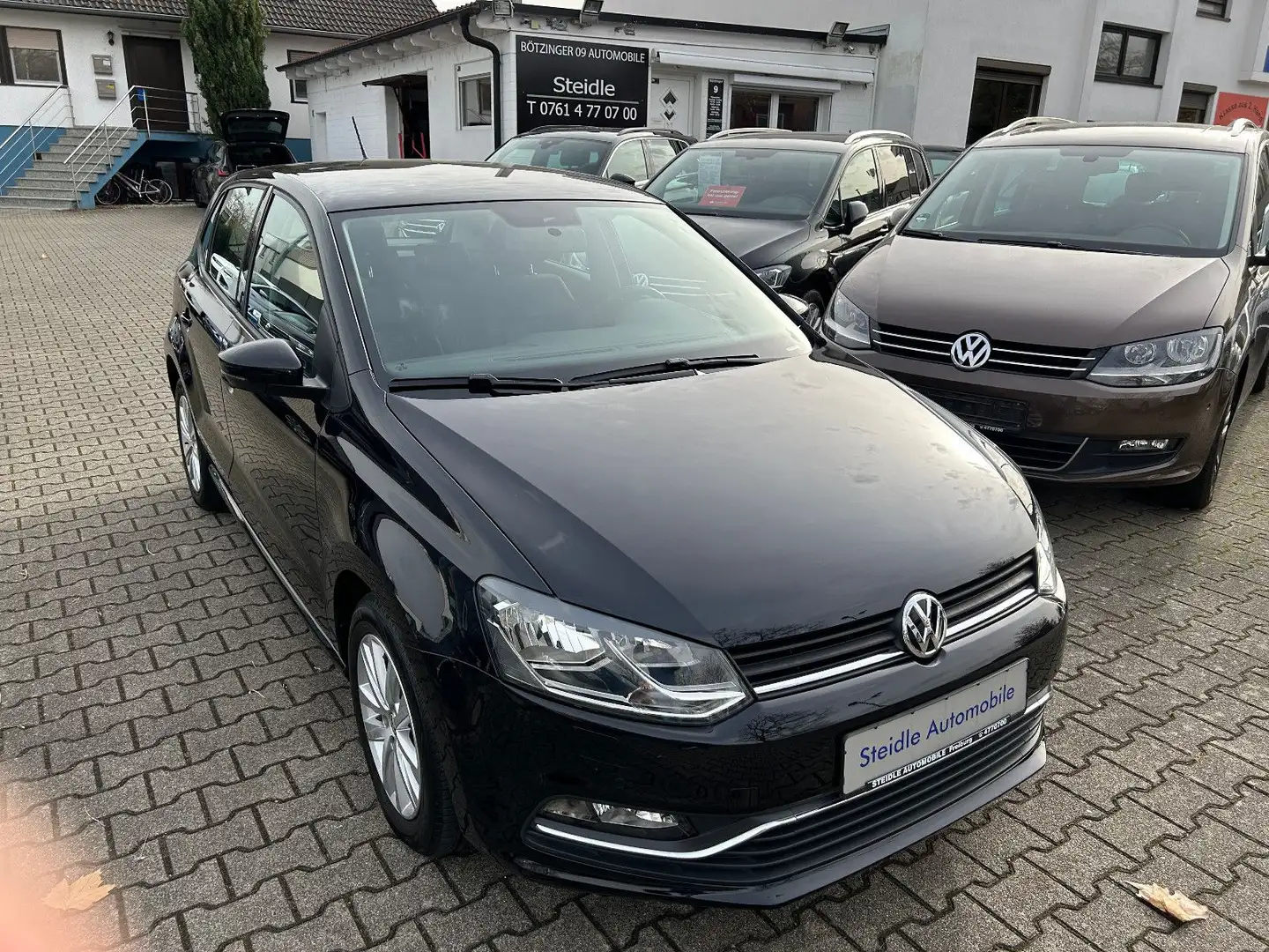 Volkswagen Polo 1.2 TSI Comfortline BMT nur 46TKM Schwarz - 1
