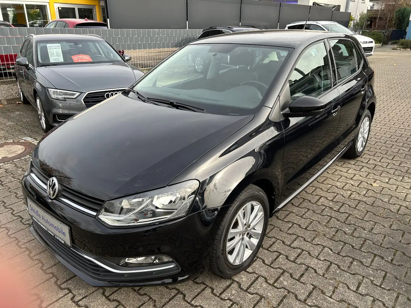 Volkswagen Polo 1.2 TSI Comfortline BMT nur 46TKM Schwarz - 2