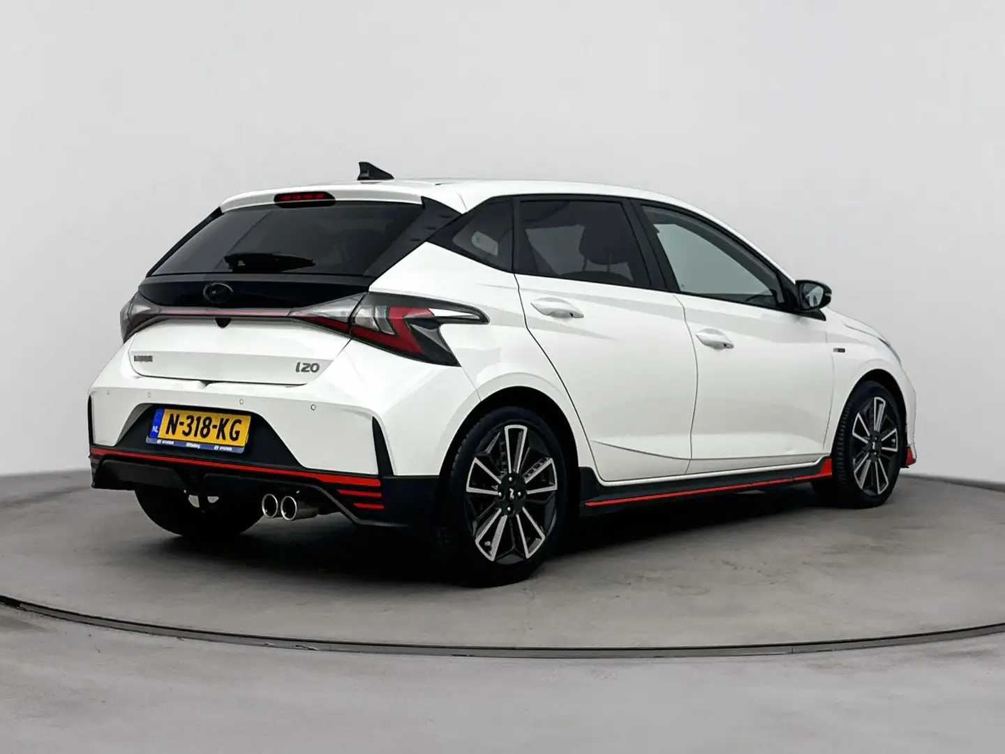 Hyundai i20 1.0 T-GDI N LINE | NAVI | AIRCO |  CRUISE | CAMERA Weiß - 2