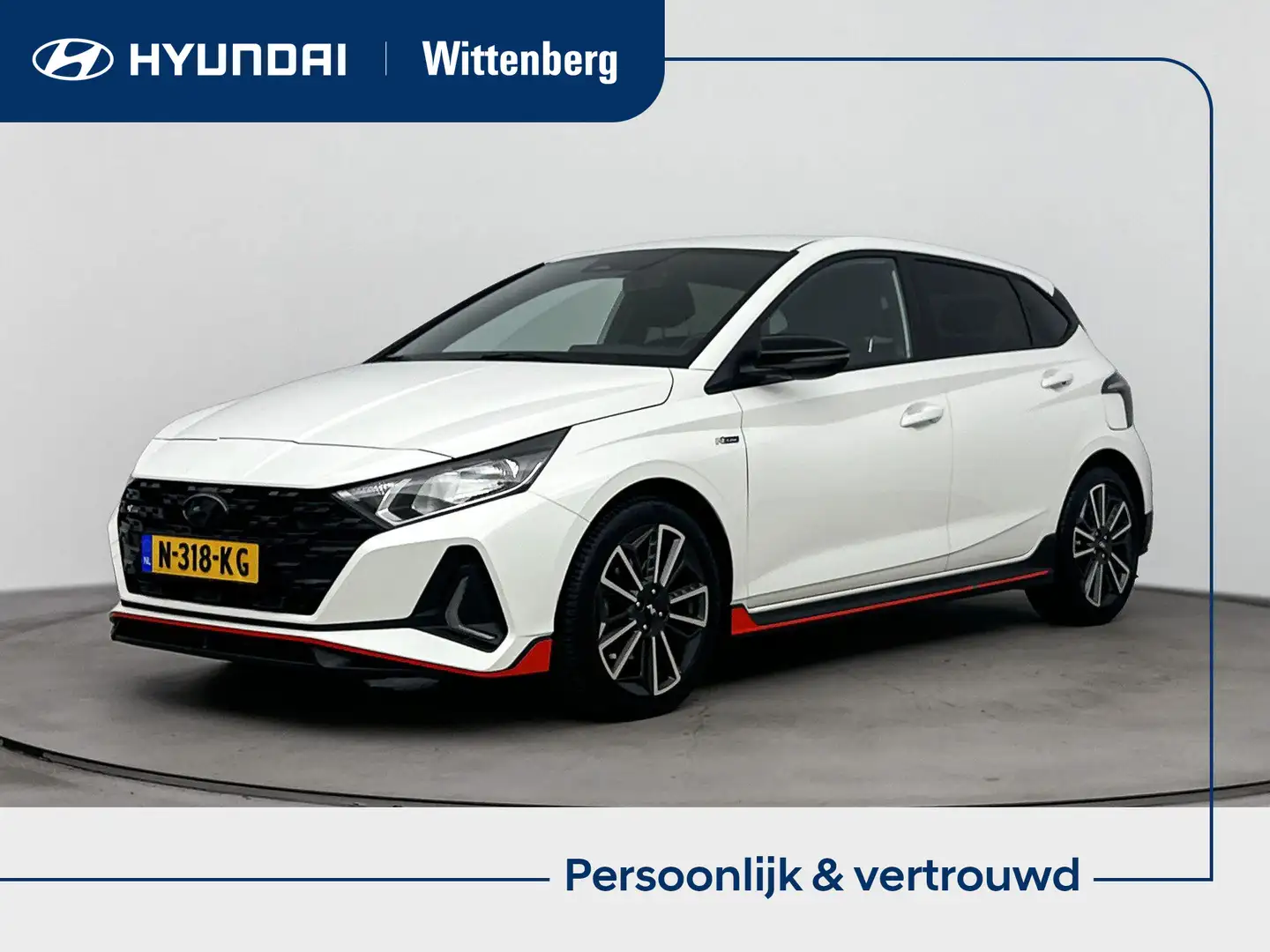 Hyundai i20 1.0 T-GDI N LINE | NAVI | AIRCO |  CRUISE | CAMERA Weiß - 1