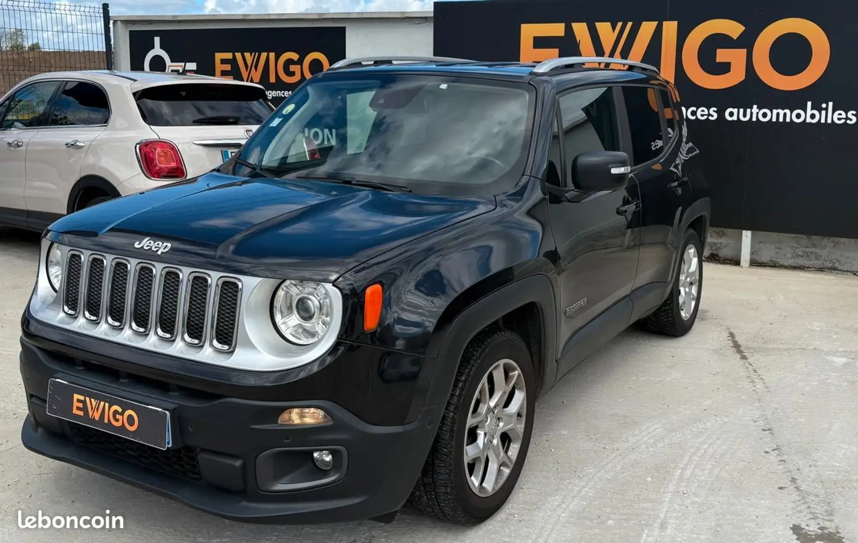 Jeep Renegade 1.6 multijet 120 limited 2wd bva Noir - 1