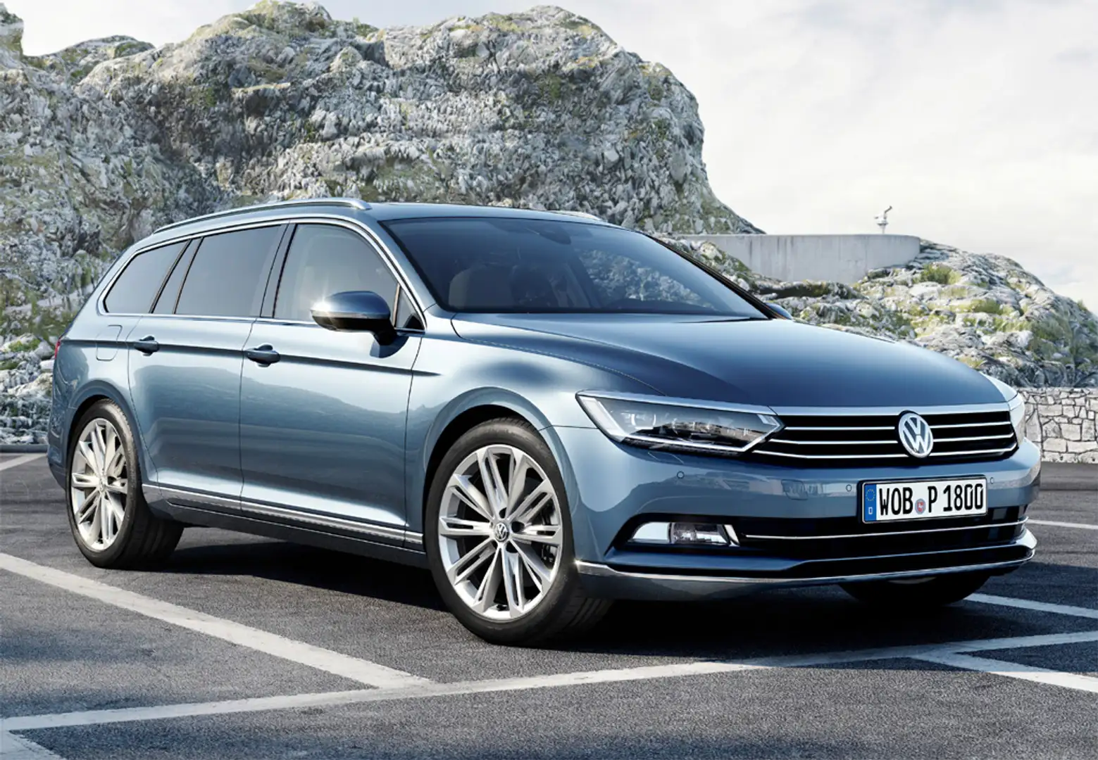 Volkswagen Passat Variant 1.6TDI Advance 88kW Gris - 1