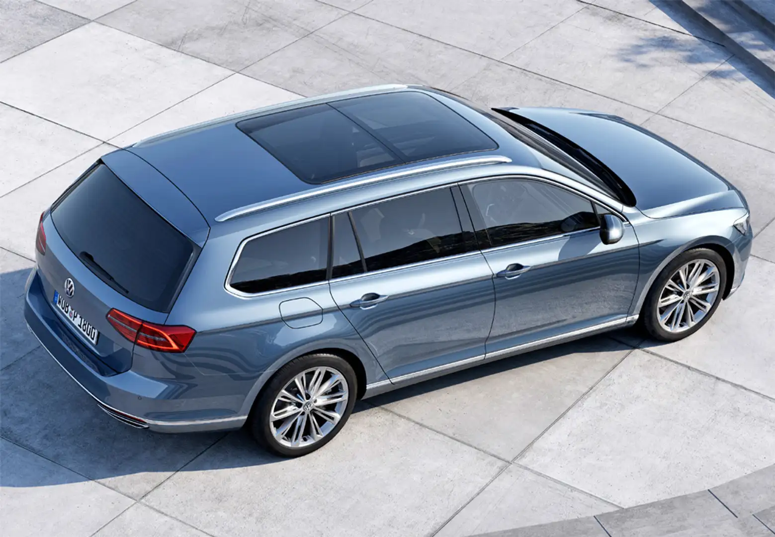 Volkswagen Passat Variant 1.6TDI Advance 88kW Gris - 2