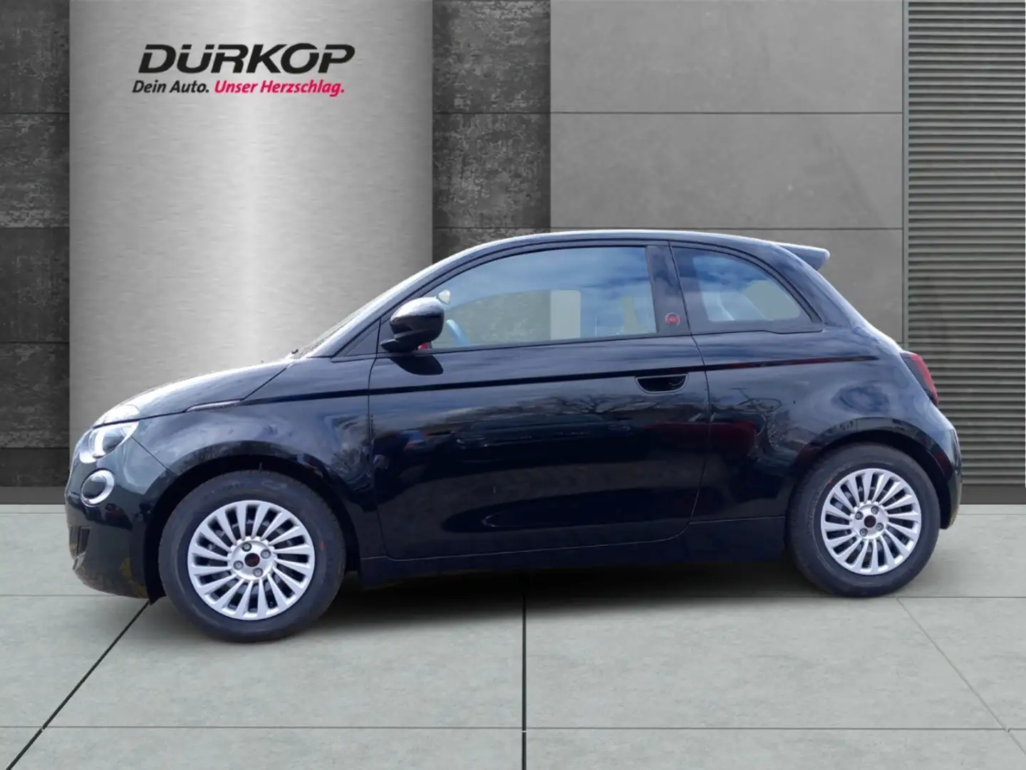 Fiat 500e Red MY25-RED 42 kWh, Sitzheizung, 360° Drone View, Noir - 2
