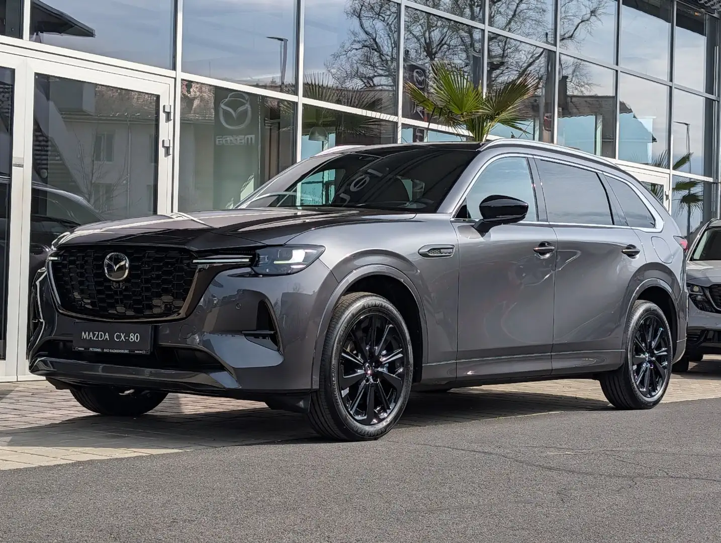 Mazda CX-80 3.3 D254 8AT AWD HOMURA PLUS Leder AUT Grau - 2