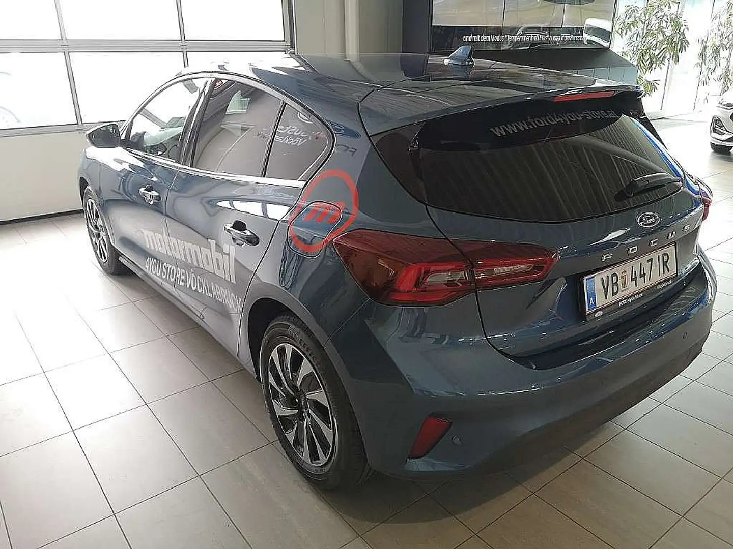 Ford Focus 1,0 EcoBoost Titanium Style Bleu - 2
