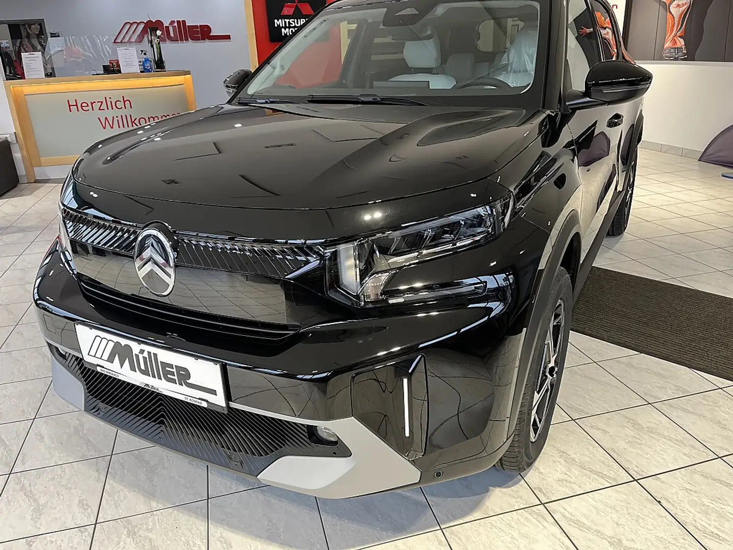 Citroen C3 Aircross Hybrid mHEV 145 Max ë-DSC6 Schwarz - 2