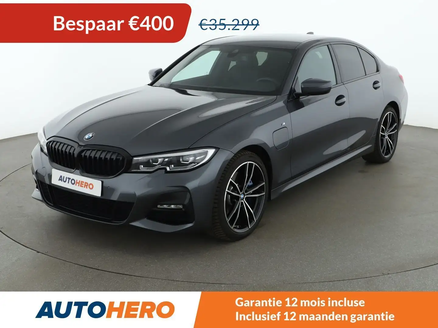 BMW 330 330e M Sport Gris - 1