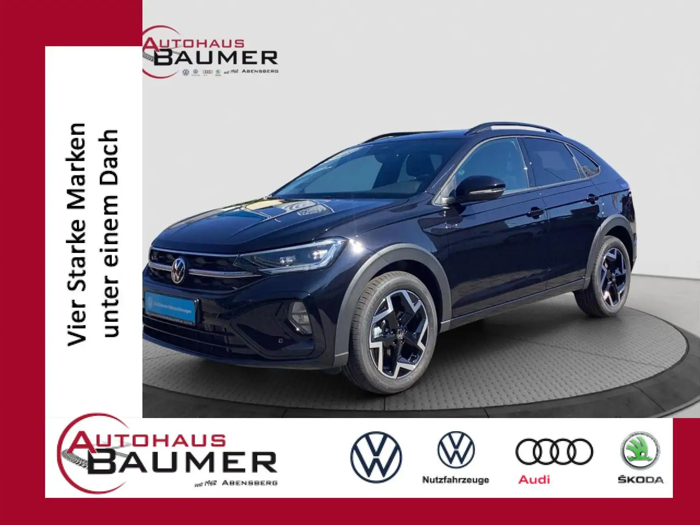 Volkswagen Taigo R-Line 1.5 TSI DSG Navi LED Kamera Bluetooth Schwarz - 1