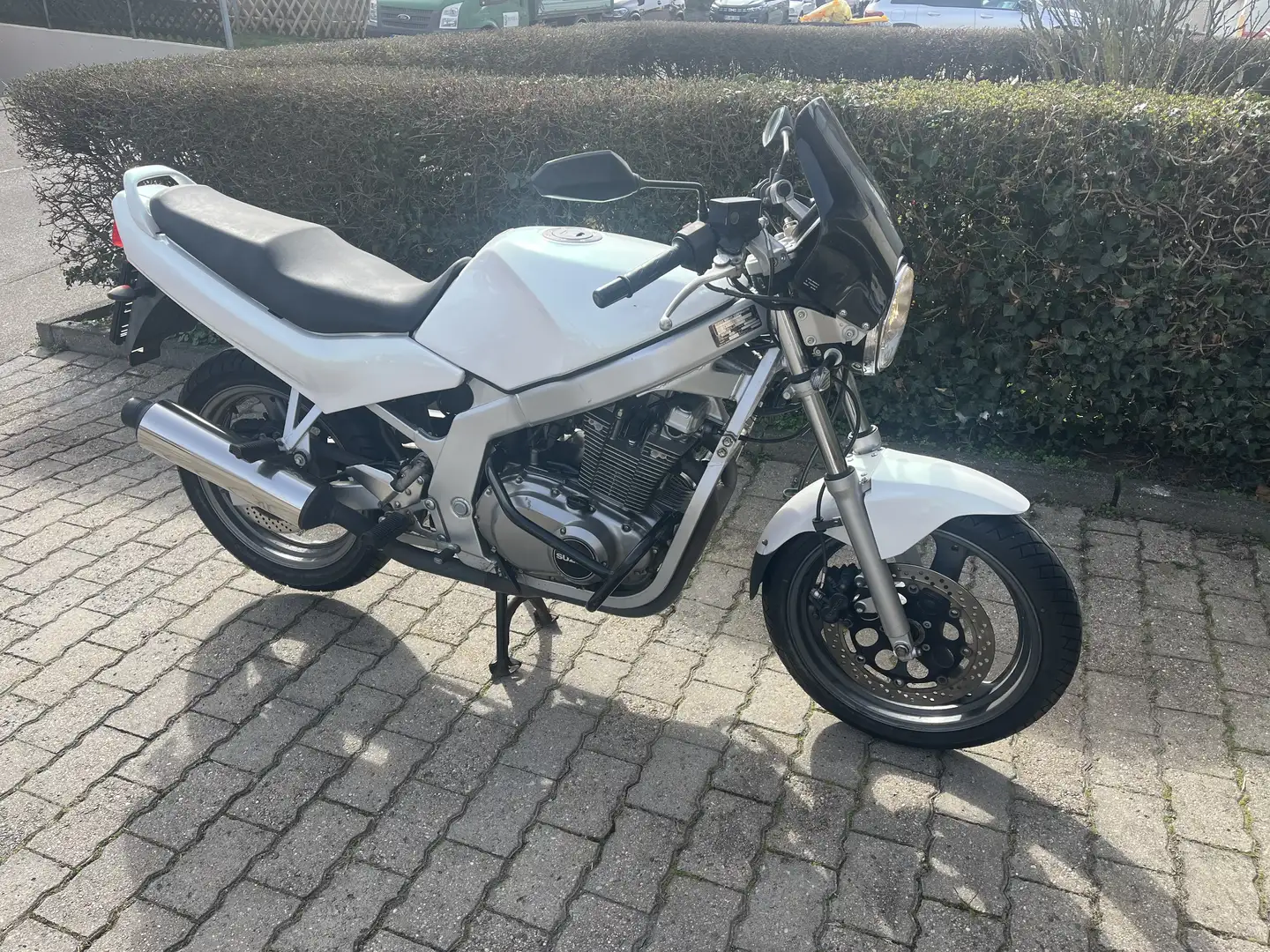 Suzuki GS 500 neues hinterrad und HU bis 04/27 - 1