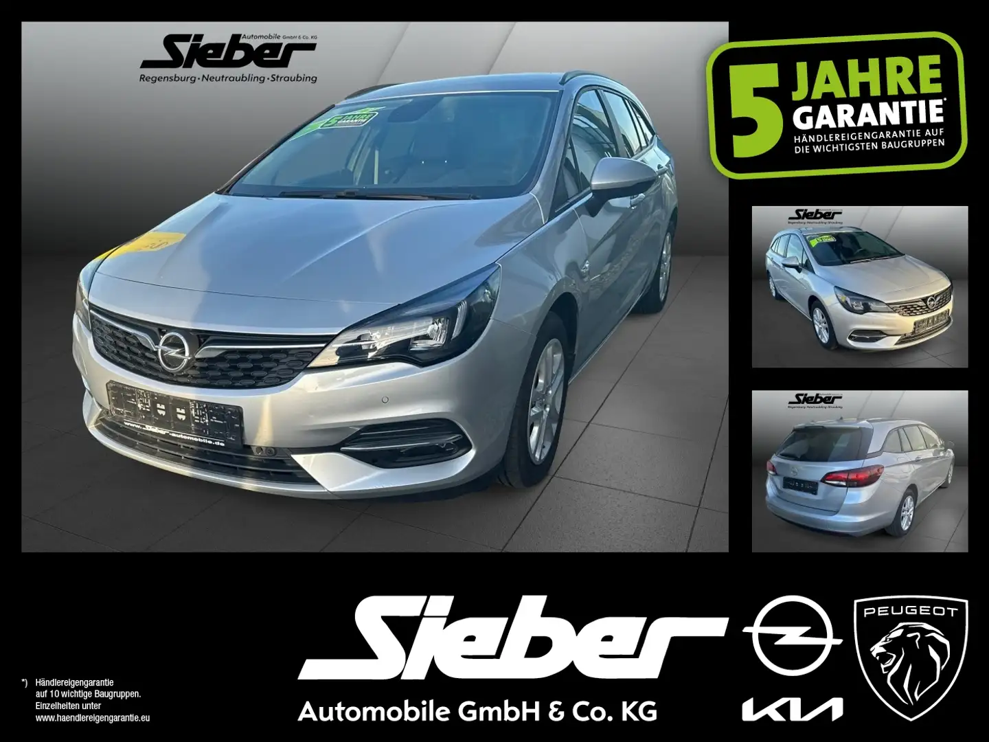 Opel Astra K ST 1.2 Turbo Edition *Sitzheizung*LED* Silber - 1