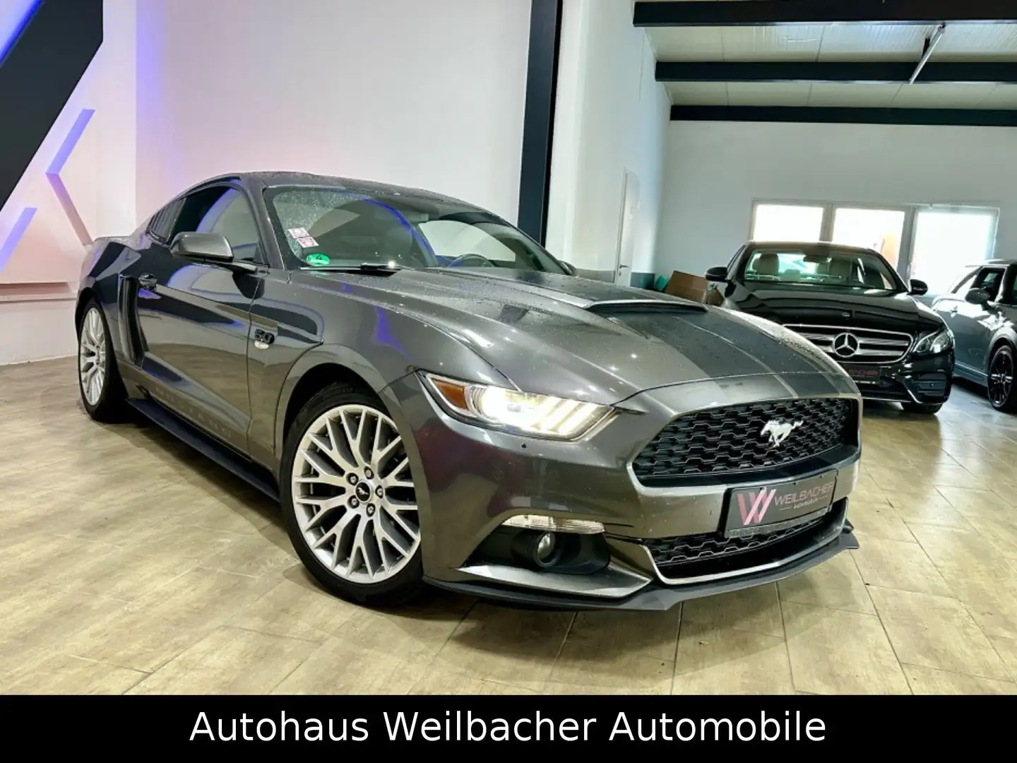 Ford Mustang 3.7 V6 Aut. LPG Gas * Shelby*Gepflegt * Grau - 2