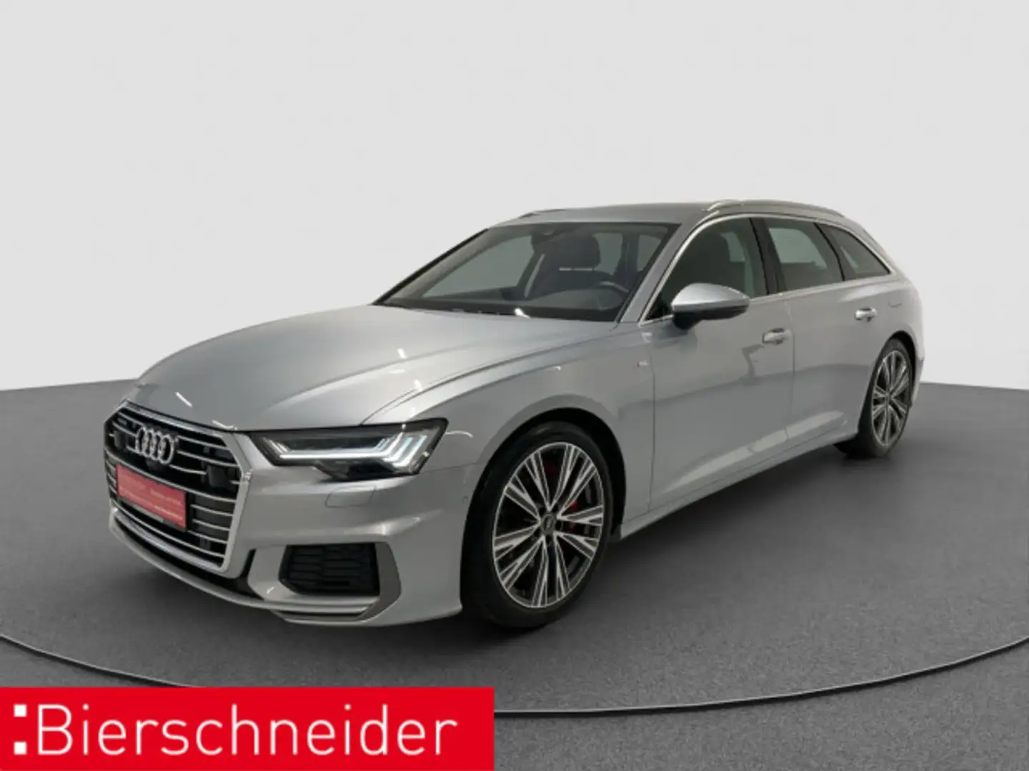 Audi A6 Av 55 TFSI e qu S-Line AHK MATRIX B&O ACC 360 Zilver - 2