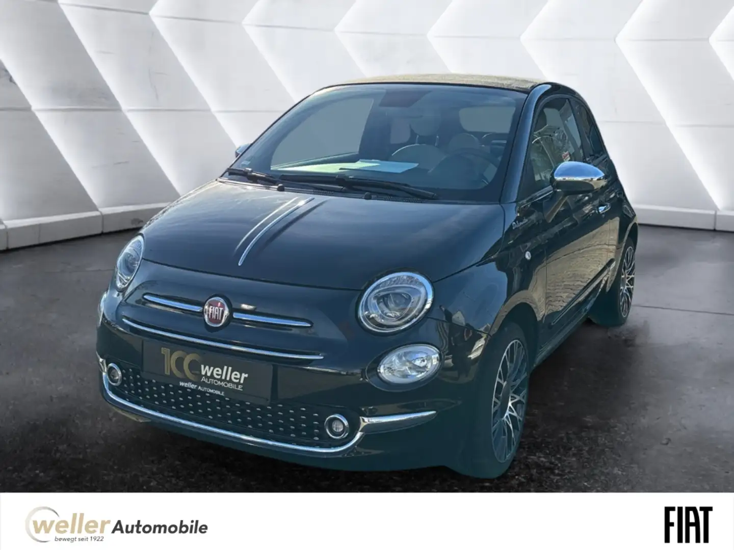 Fiat 500C 1.0 Mild-Hybrid ''Dolcevita'' Navi Parksensoren Kl Schwarz - 1