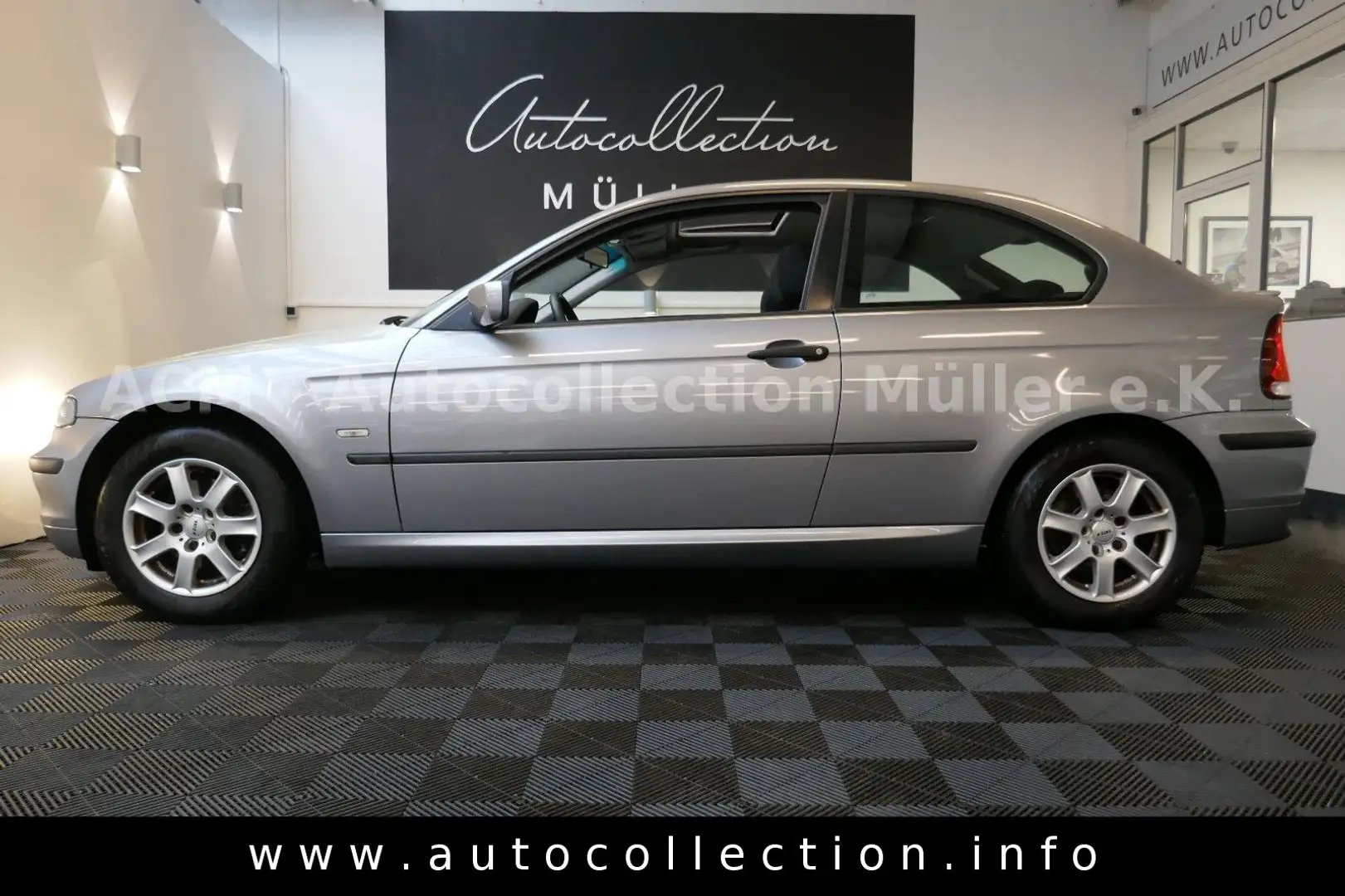 BMW 316 ti Compact*SSD*Klima*M&S*Perfektes Winterauto Grau - 2