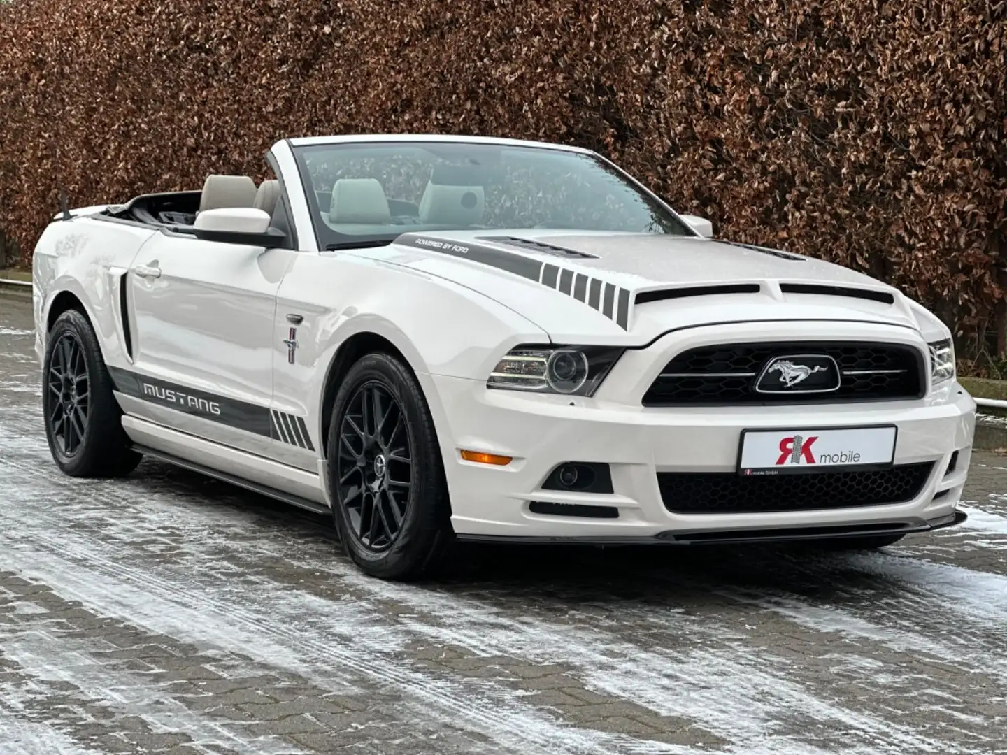Ford Mustang 3.7 Cabrio/Facelift/PDC/Sitzheizung Weiß - 1