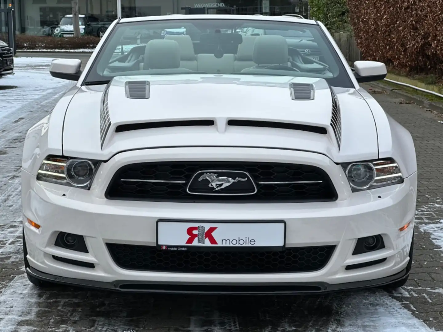 Ford Mustang 3.7 Cabrio/Facelift/PDC/Sitzheizung Blanc - 2